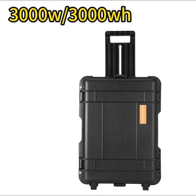 리?? LiFePO4 배터리와 함께 3000W/3000wh 휴대용 발전소 태양광 발전