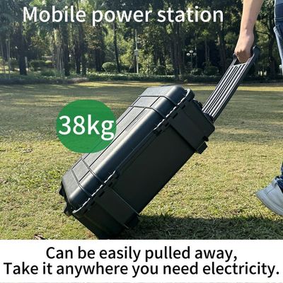 셸 재료 ABS 합금 휴대용 태양광 발전소 3000W/5000W/7000W 4000W 야외용