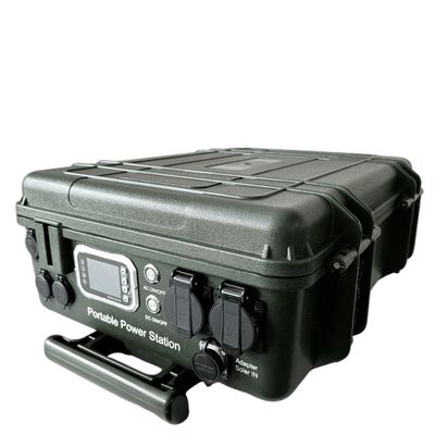 3000W 6000W LiFePO4 휴대용 전력 발전소 USB 환경 친화적이고 지속 가능