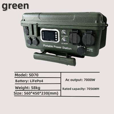 리?? 배터리 6kw/7kw/5kw 휴대용 산소 생산 및 조명을 위한 발전소