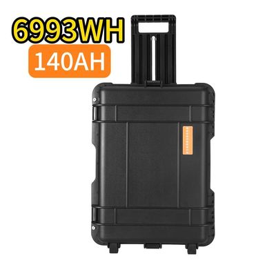 보호 기능 야외 및 가정용 비상 장소용 7000W 이동 전력 발전소