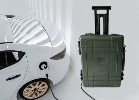 RV 태양 전지 충전 고 용량 6000W/6048wh ABS 중형 프레임 전력 발전소