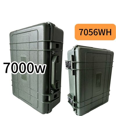 여행 백업 전력 7000W 이중 지능형 강제 냉각과 함께 휴대용 발전소
