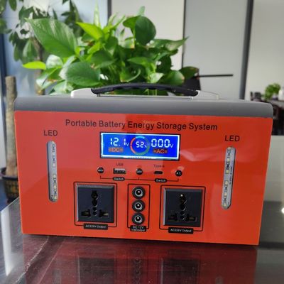 500W 호랑이 아기 캠핑 사냥 비상 전력 발전소 12V DC 출력 11-14V 최대