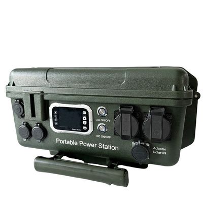 6048wh 큰 용량 이동 전력 태양 전지 발전소 6000W 높은 수요를위한 발전소