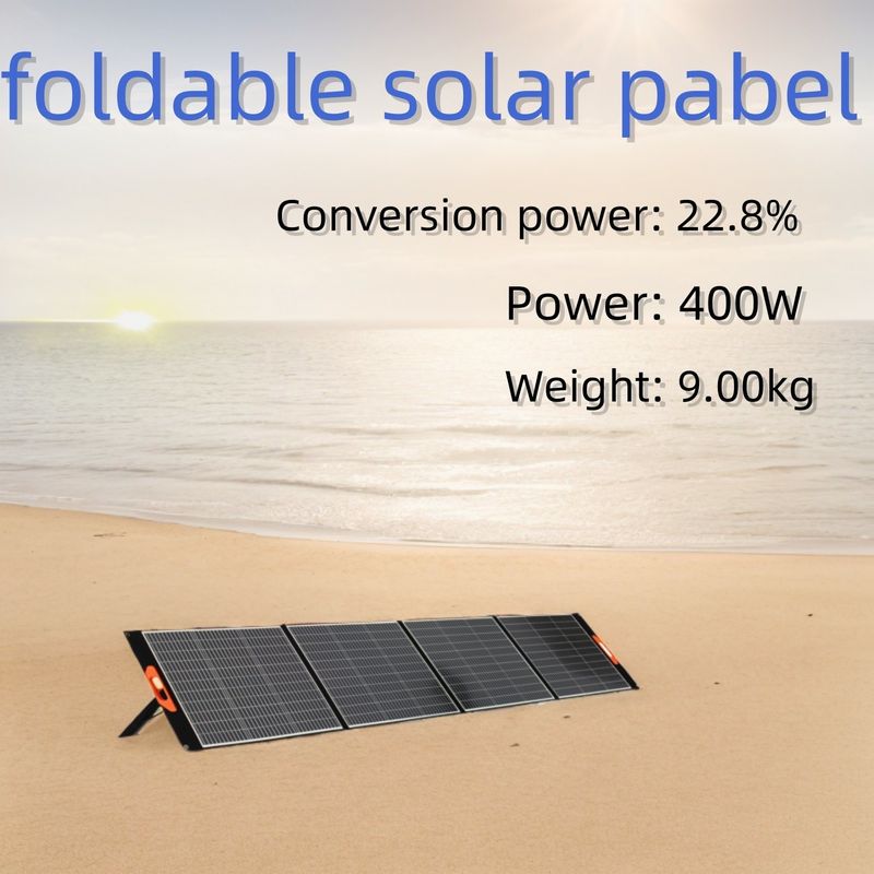 60W/100W/120W/200W/300W/400W 전원 공급용 유연 한 결정적 실리콘 태양 패널