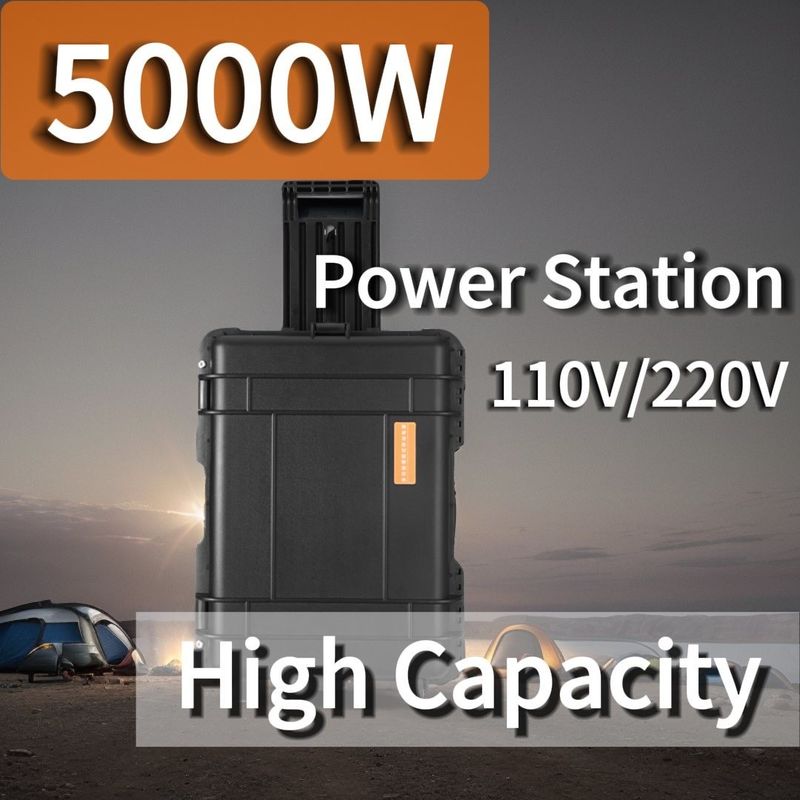 5000W 태양광 발전기 충전 8000W 최고 전력 6-7h 충전 시간