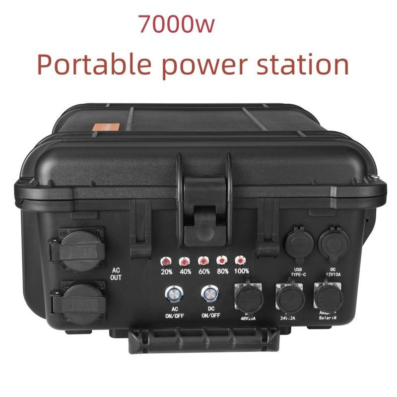 AC 순수 시노파 출력 7000W 태양광 발전소용 고전력 휴대용 발전기