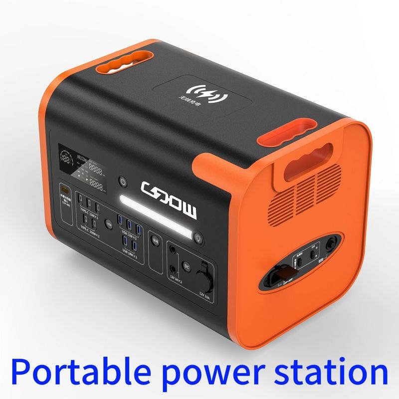 C형 재충전 가능한 모바일 전원 공급 2200W 태양전지