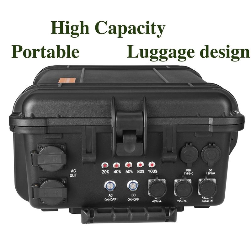 LT-30 비상 에너지 공급용 휴대용 전력 은행 발전기 3000W AC/DC 인버터