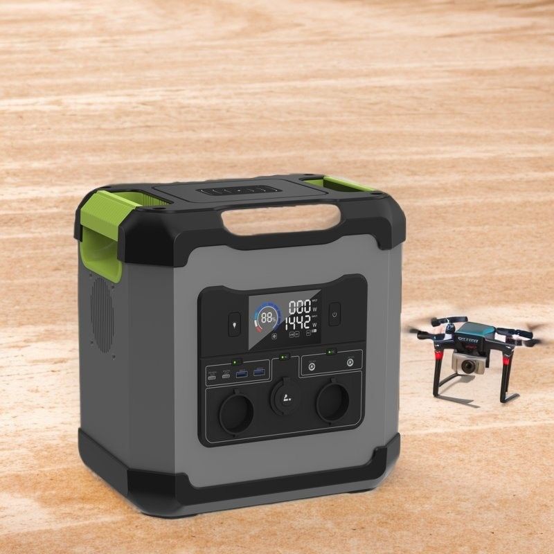 휴대용 발전소 1680wh 2000W 리?? 배터리 태양 발전기 일본 구매자