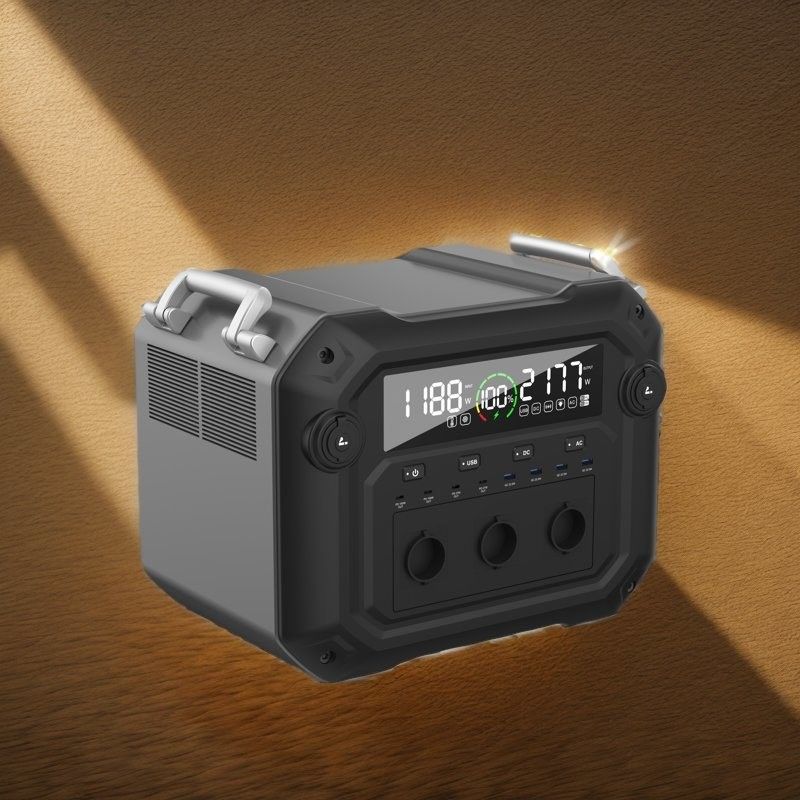 휴대용 2500W 태양 전지 발전기 여행 및 비상사태에 대한 다재다능한 전원 공급 장치