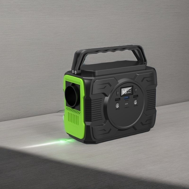 유럽 시장 173wh 200W 태양광 발전소 야외 가정 비상 에너지 저장