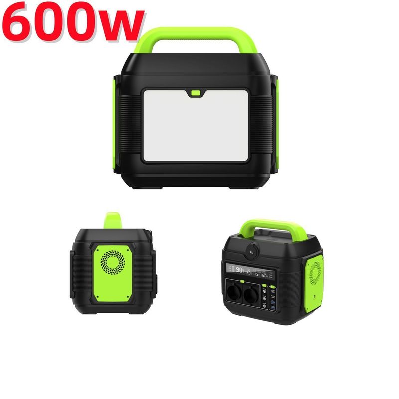 600W 뜨거운 리?? 철화강 배터리 휴대용 발전소 태양 발전기 1