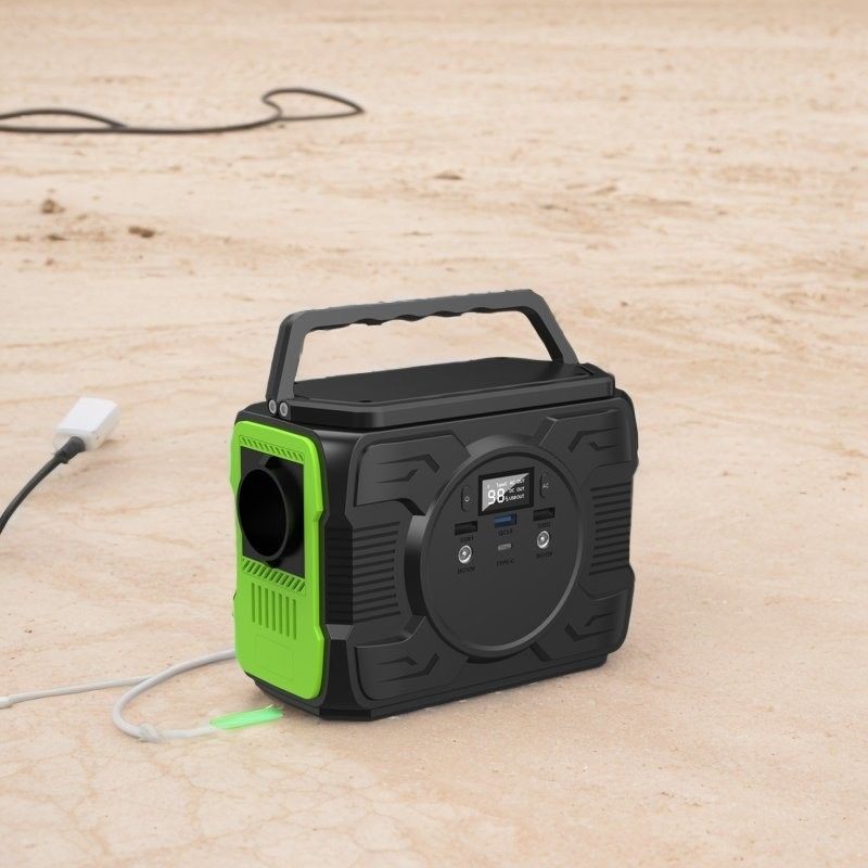 C형 입력/출력 5V/2.4A 200W 태양전지 충전자 재물 비상 전력 발전소 182*102*144mm