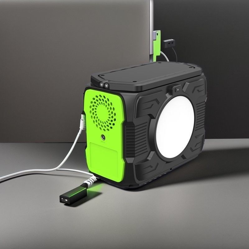 200W 에너지 저장 발전기 QC3.0 출력으로 재충전 가능한 휴대용 발전소