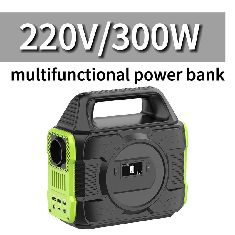110V 220V 300W 휴대용 발전소 태양광 발전기 전력 뱅크 S3 사용자 정의 색상