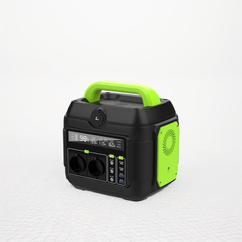 디지털 디스플레이와 110V/220V 입력과 함께 600W 휴대용 야외 에너지 저장 전원 공급