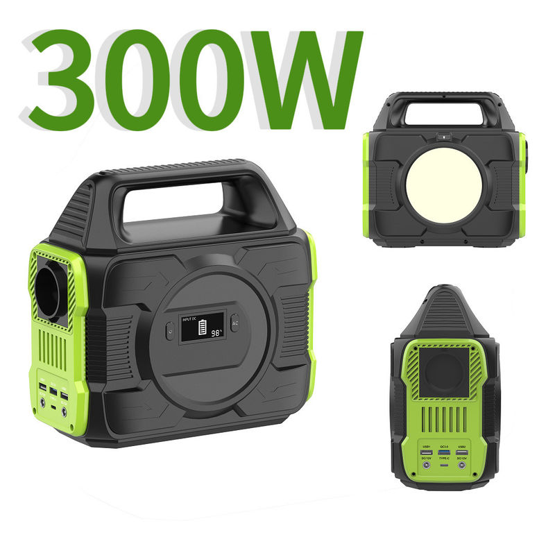 MPPT 및 리?? 배터리와 함께 야외 필수 300W 600W 태양 충전 전력 은행