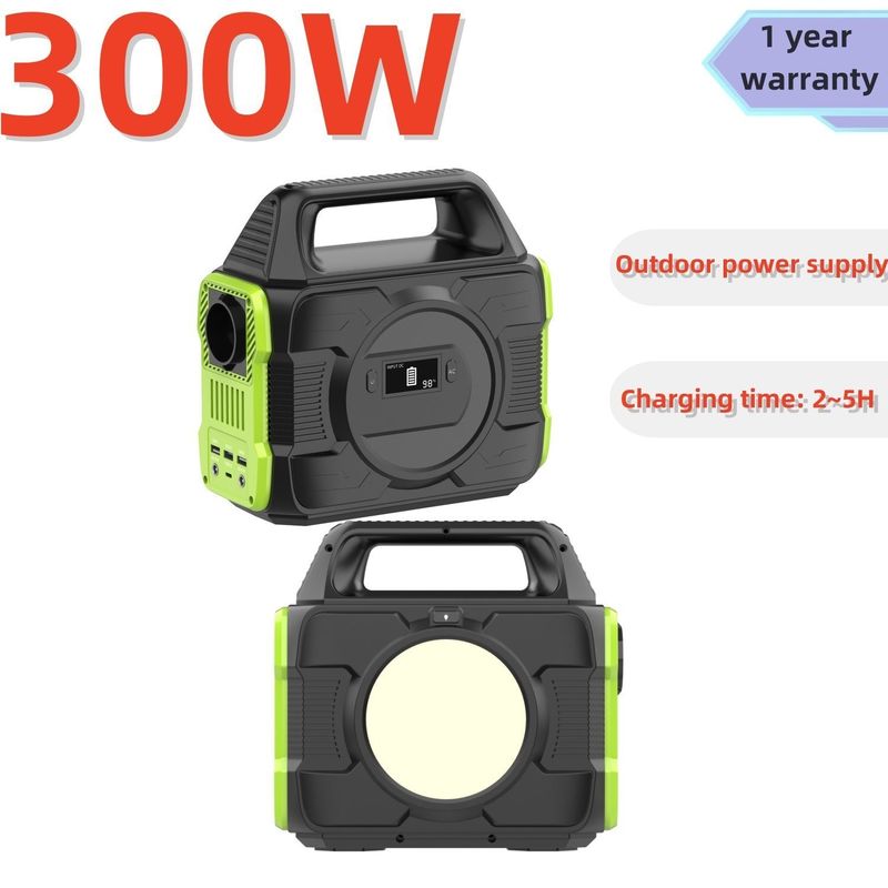 300W 야외 대기용 휴대용 발전소 모든 호환 브랜드용 태양 발전기