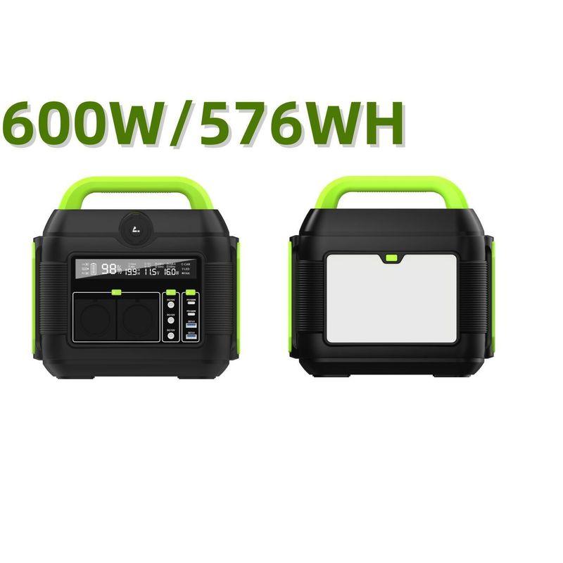 MPPT 600W AC110V AC220V 리?? 배터리 팩 캠퍼 RV 하이킹용 휴대용 태양광 발전소