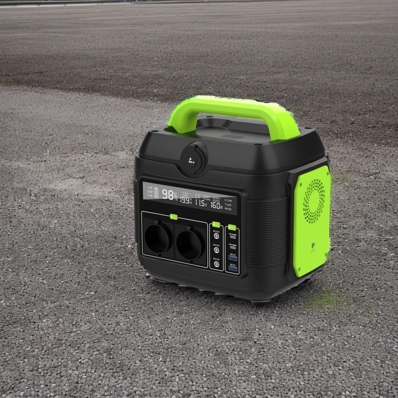 600W 576wh 가정용 태양광 발전기 110V 220V 6kg 휴대용 발전소 야외