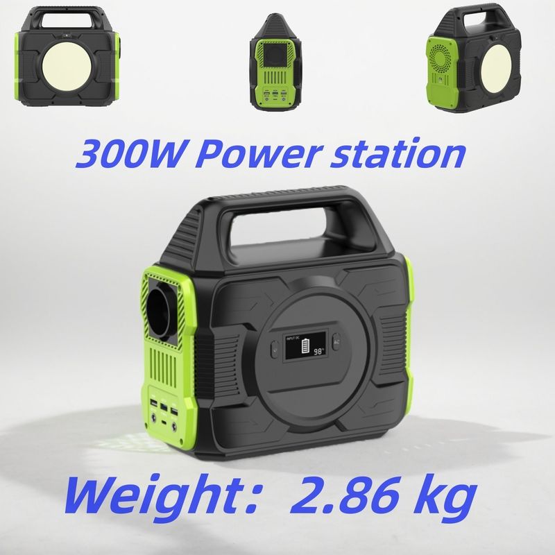 비상 및 사용자 지정 요청을위한 휴대용 300W 태양 에너지 저장 발전기