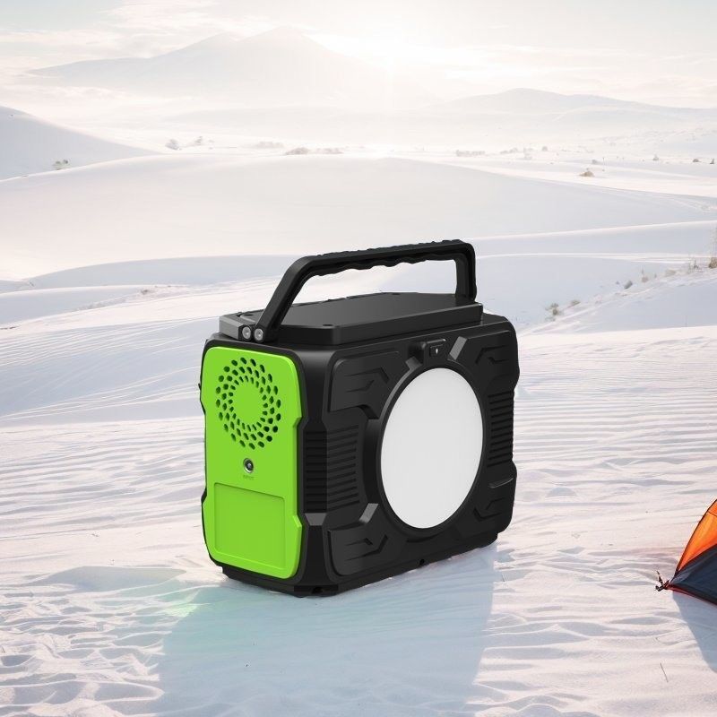 휴대용 발전소 200W C 타입 입력/출력 5V/2.4A 및 QC3.0 출력 5V/3A