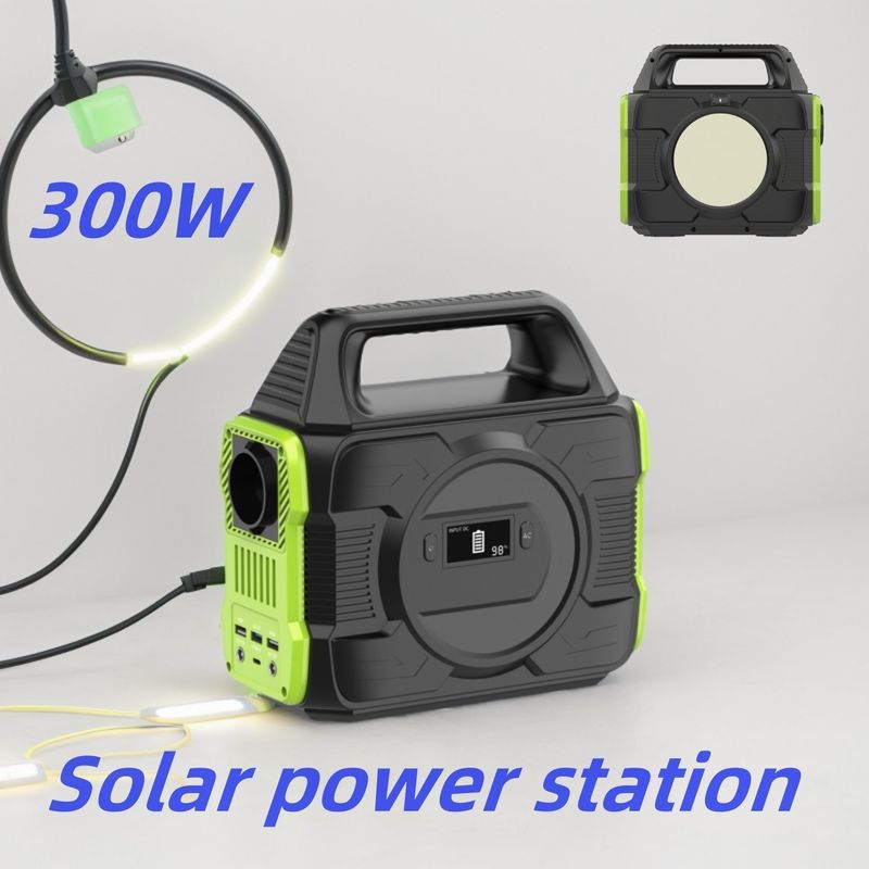 S3 호환 300W 500W 휴대용 태양 이동 전력 발전소