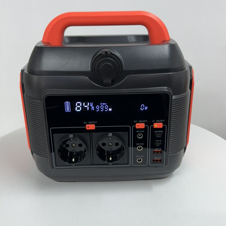 홈 야외 캠핑 여행 RV 발전기 600W 휴대용 리?? 배터리 발전소