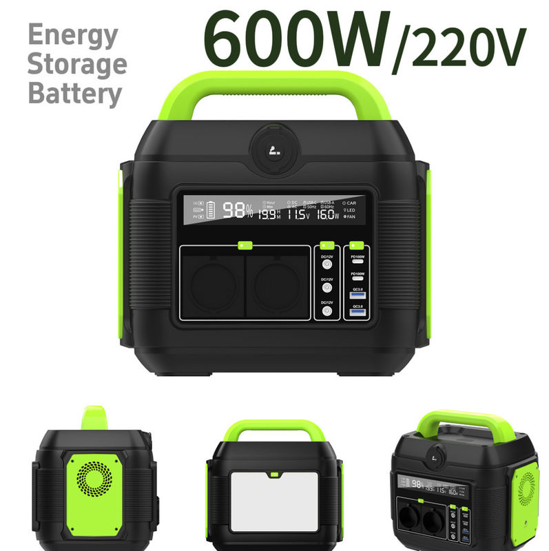 500W 발전기 소형 휴대용 발전소 야외 노트북에 완벽한 전력 은행