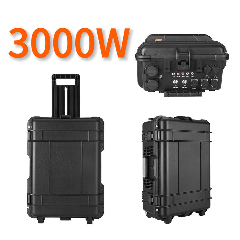 휴대용 발전소 3000W 태양 에너지 시스템 1500W 2400W 5000W LiFePO4 발전기