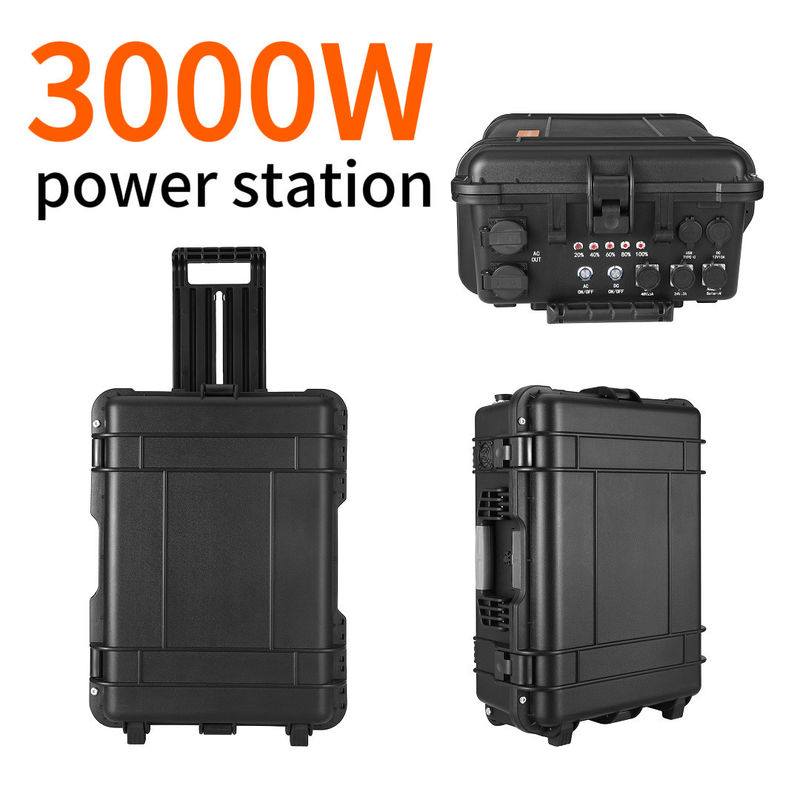 1000W/2000W 휴대용 발전소 리?? LiFePO4 배터리와 6-7h 충전 시간