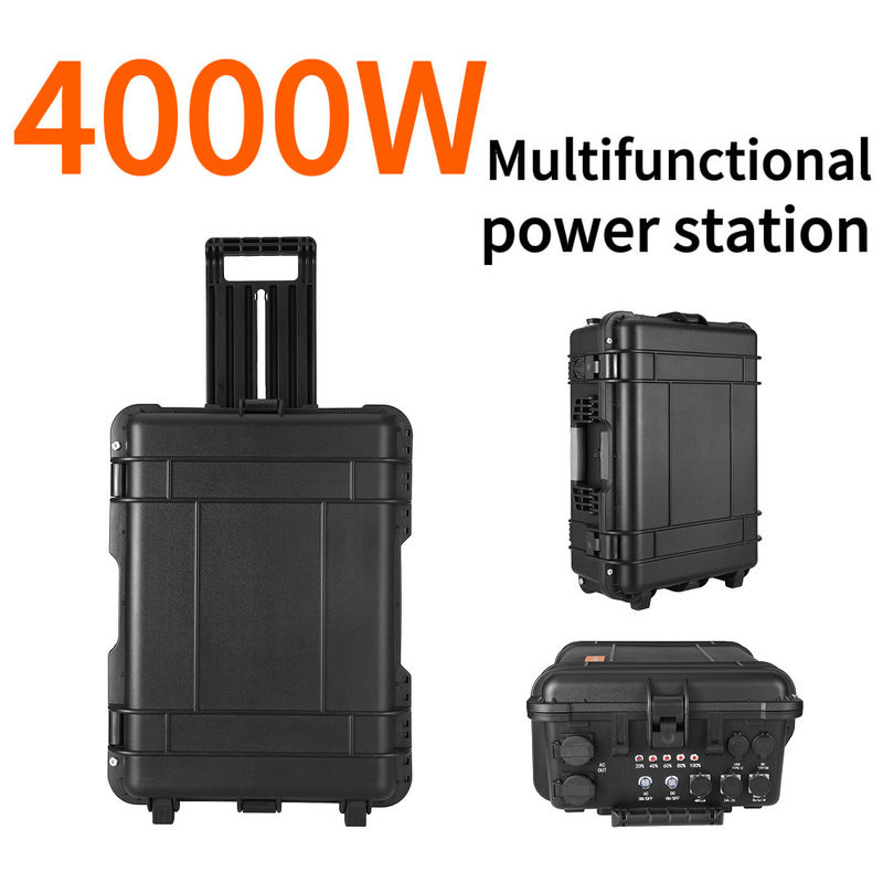 4000W 휴대용 UPS 에너지 저장 전원 공급 5000W 3000W 2400W 1500W 500W 300W 리?? 태양전지 휴대용 발전소