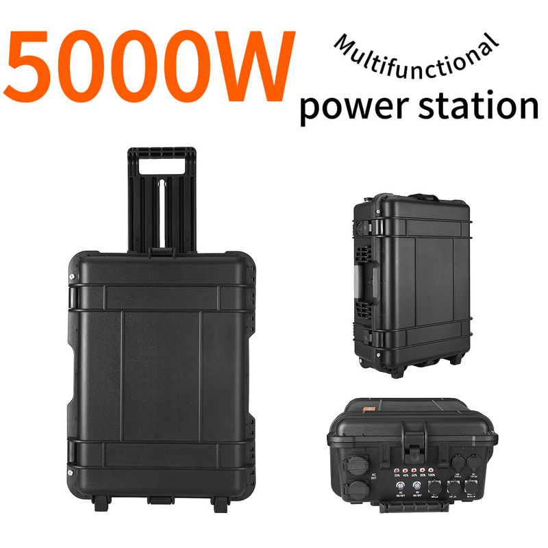 가정 비상 백업 및 자동차 캠핑용 대용량 5000W 휴대용 발전소