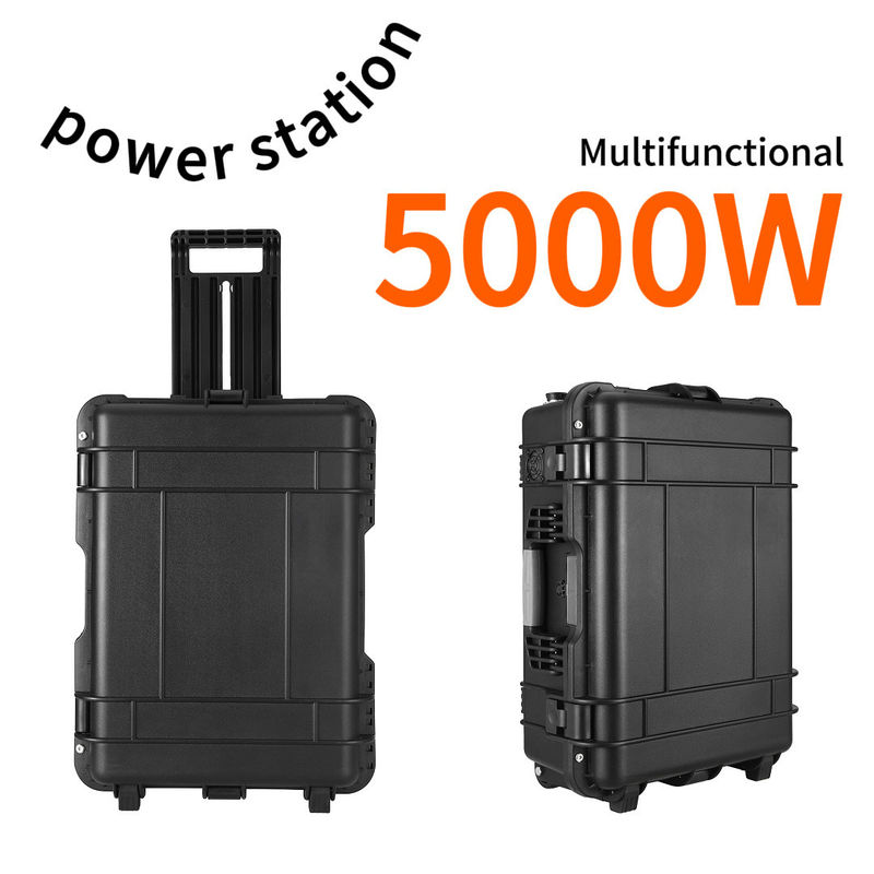 4800wh 용량 5000W 휴대용 백업 발전기 6-7h 충전 시간 태양광 발전소
