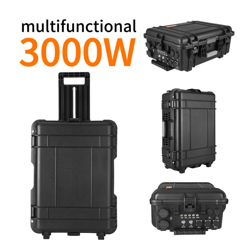 동류 출력 전류 15A 최대 LT-30 3000W 태양계 배터리 휴대용 전원 공급 장치