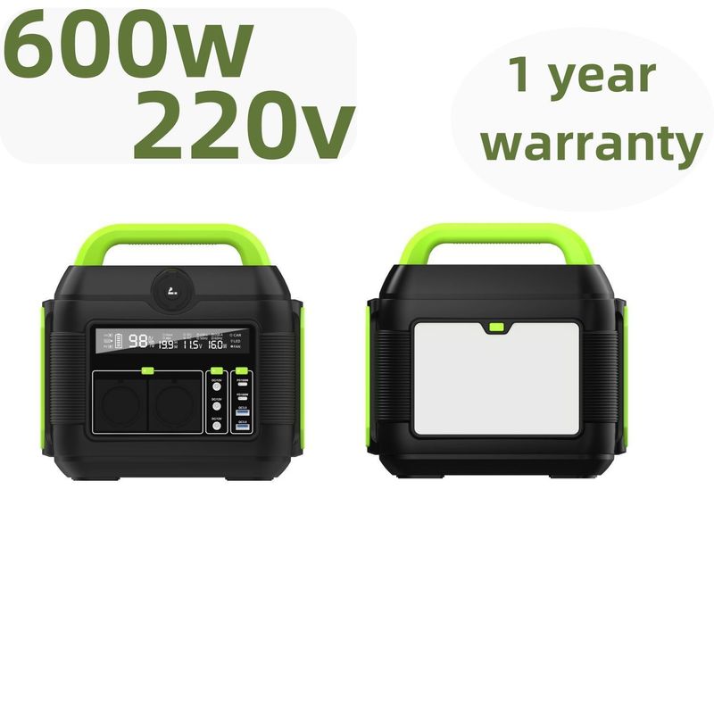 600W 110/220V-50Hz/60Hz 휴대용 전력 발전소 직접 유통용 태양 발전기
