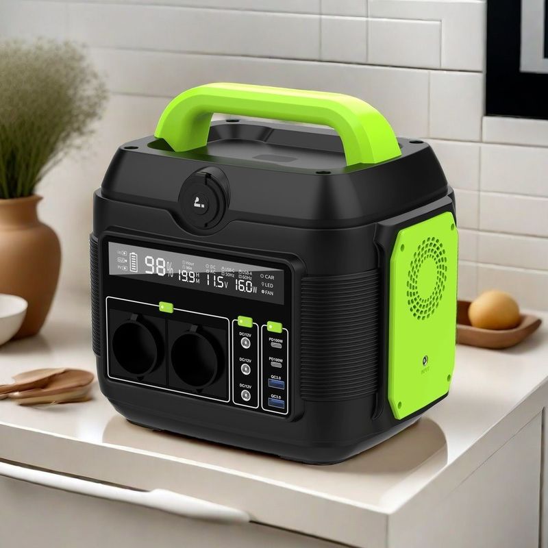 비상 전력 공급 필요에 대한 600W 초고속 휴대용 전력 발전소