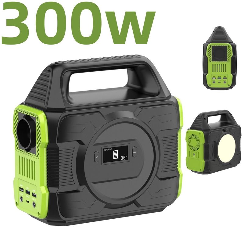 UN 야외 캠핑 200W / 300W / 600W 휴대용 태양 에너지 저장 전력 발전기