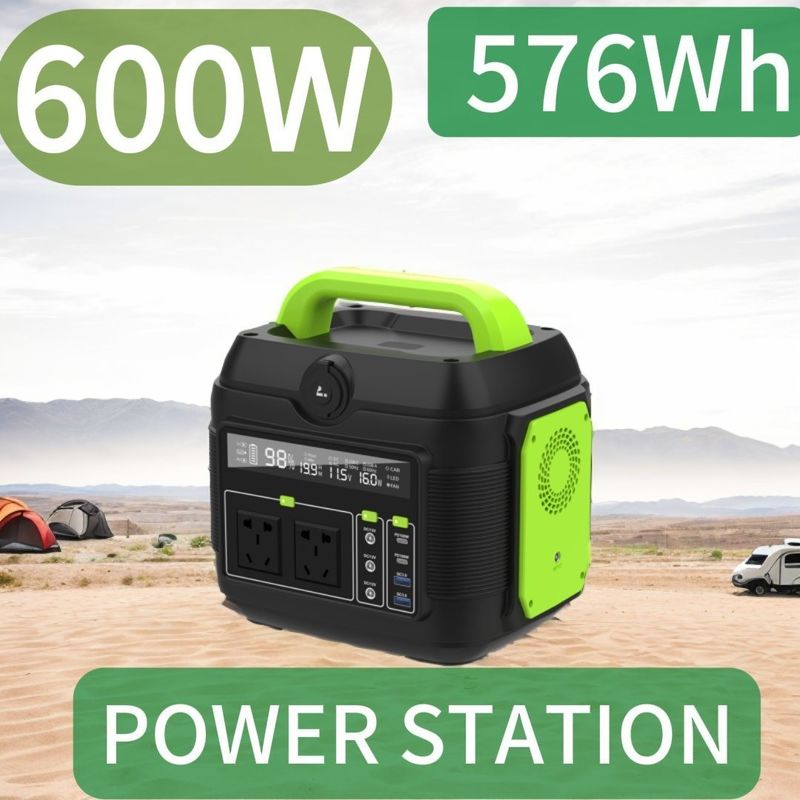 캠핑카 비상 전원을 위한 휴대용 태양 발전기 600W 단회전 보호