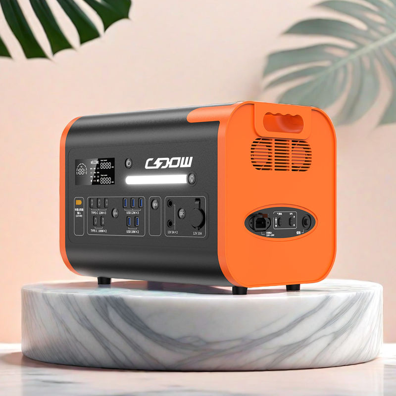 2200W 출력 전력 휴대용 발전소 2000W 4000W 드라이브 LiFePO4 배터리 에너지 저장