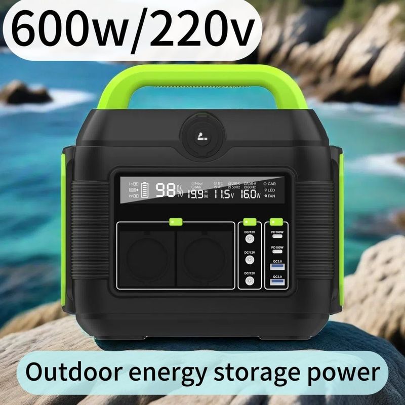 온실 야외 캠핑 휴대용 600W 2200W 3000W 재생 에너지 태양 발전기