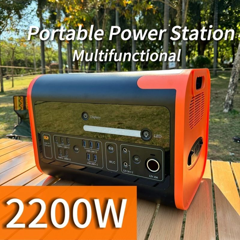 2200W 휴대용 태양 전지 발전기