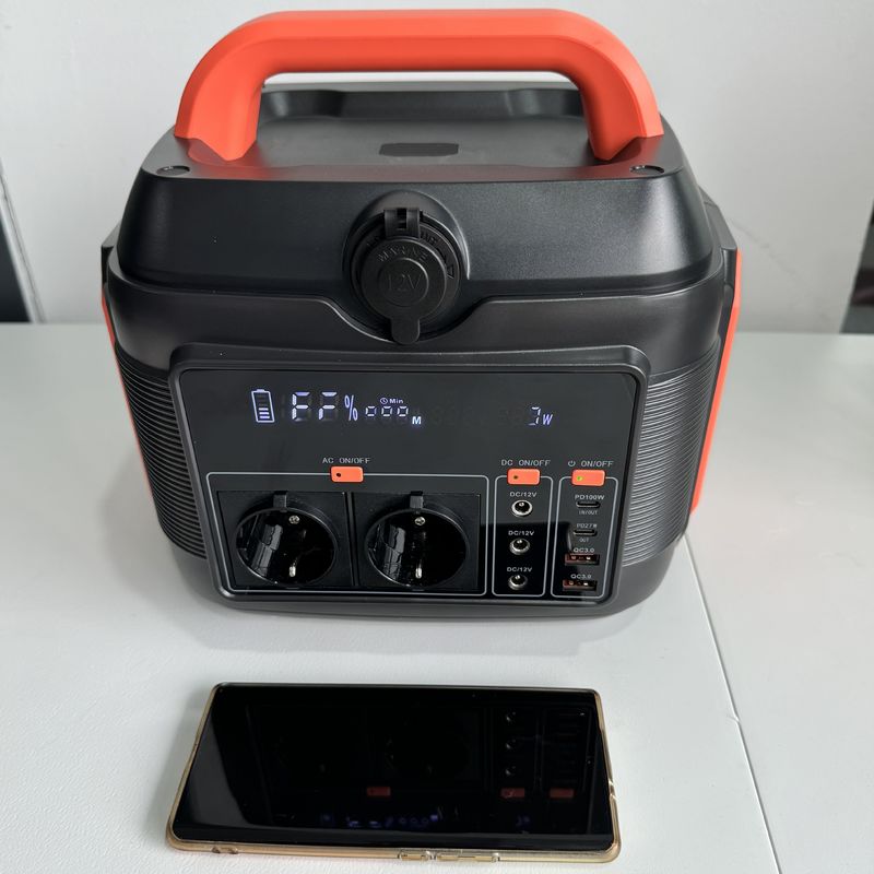 600W 300W 2200W 휴대용 발전소 태양 전지 발전기