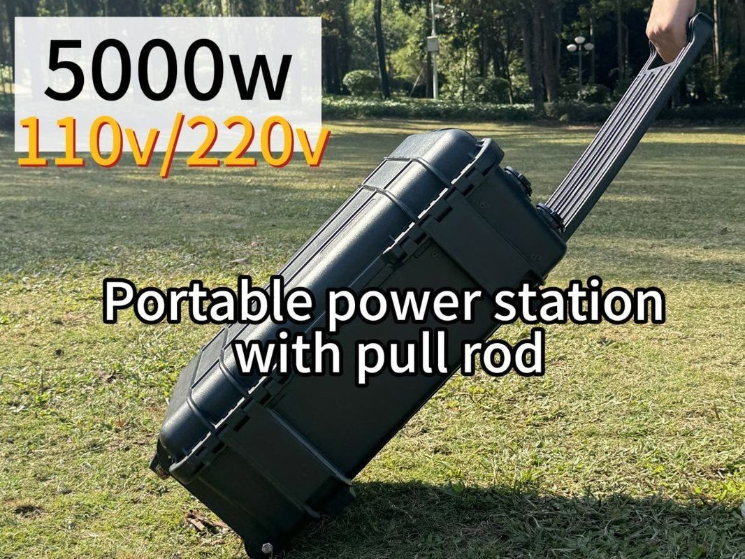 3000W 4000W 5000W 휴대용 태양광 발전기 전원 은행 모든 소켓 6-7h 충전 시간
