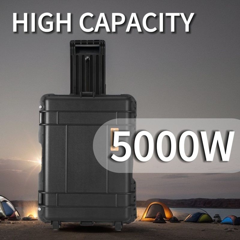 야외 활동용 휴대용 5000W 전력 발전소