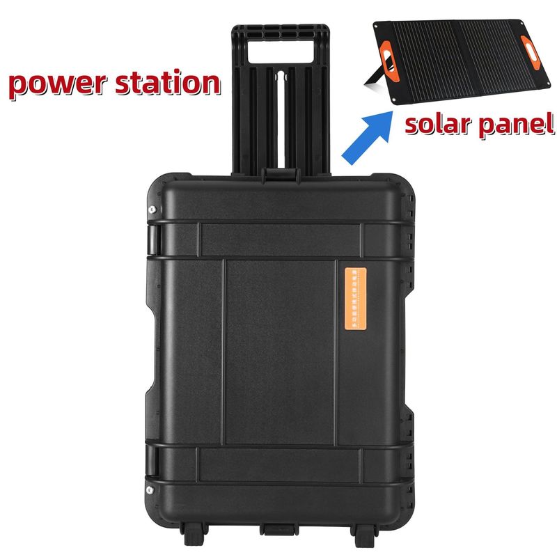 모든 AC 출력 소켓 USB/C 타입 18W 최대 3000W 태양 발전기 야외 및 캠핑