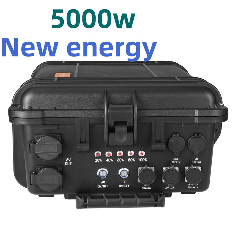 8000W 최고 전력 야외 캠핑용 리?? 배터리 휴대용 발전소