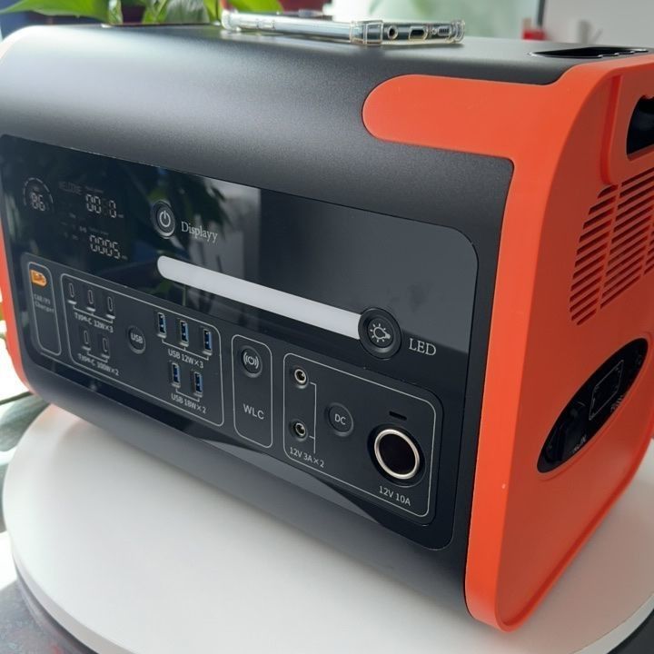 600W 2000W 휴대용 발전소 캠핑용 태양 발전기 정전 비상 전력